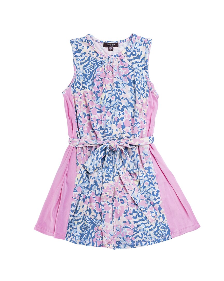 IMOGA Belted Jersey Dress