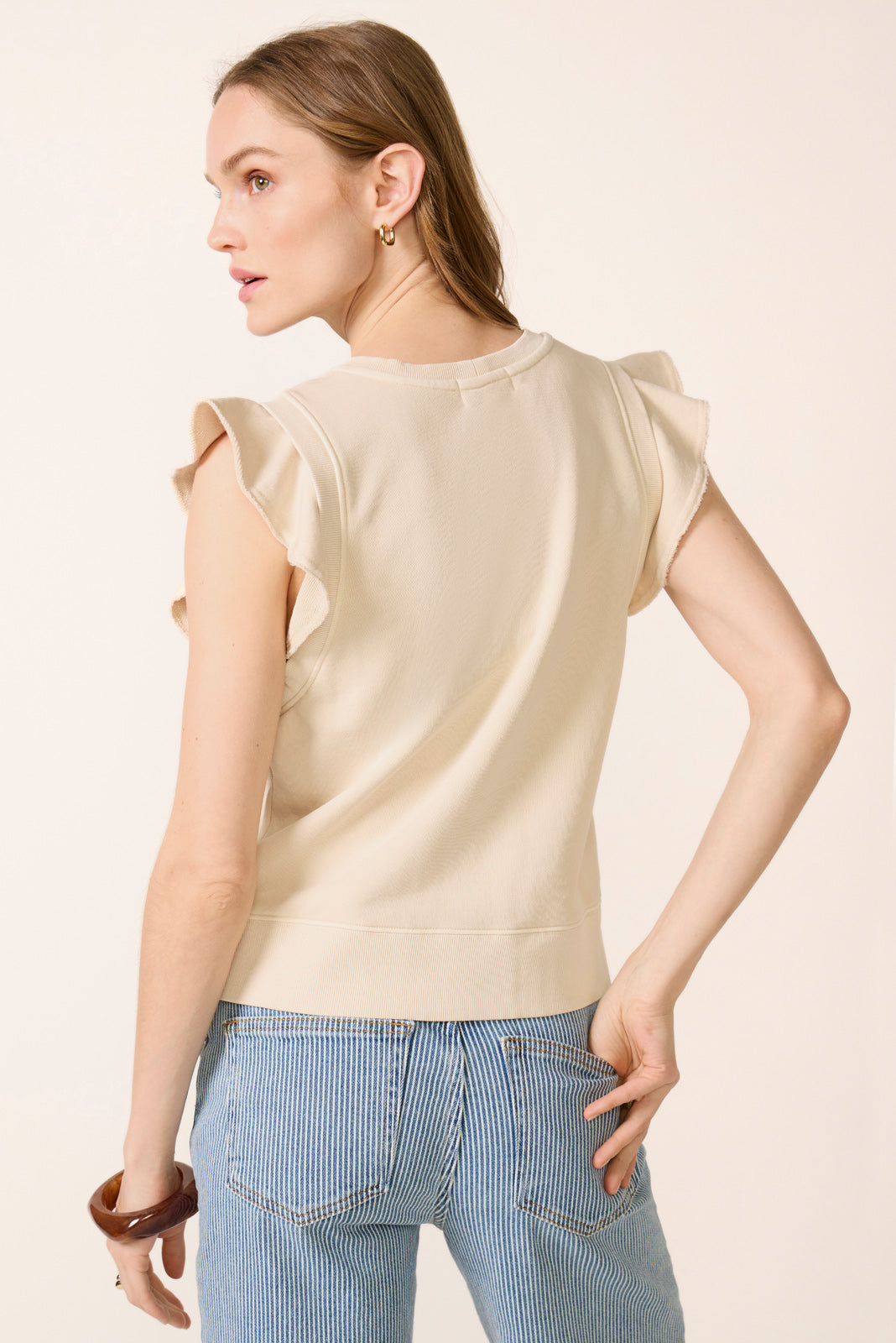 Women's Tori Ruffle Sweatshirt