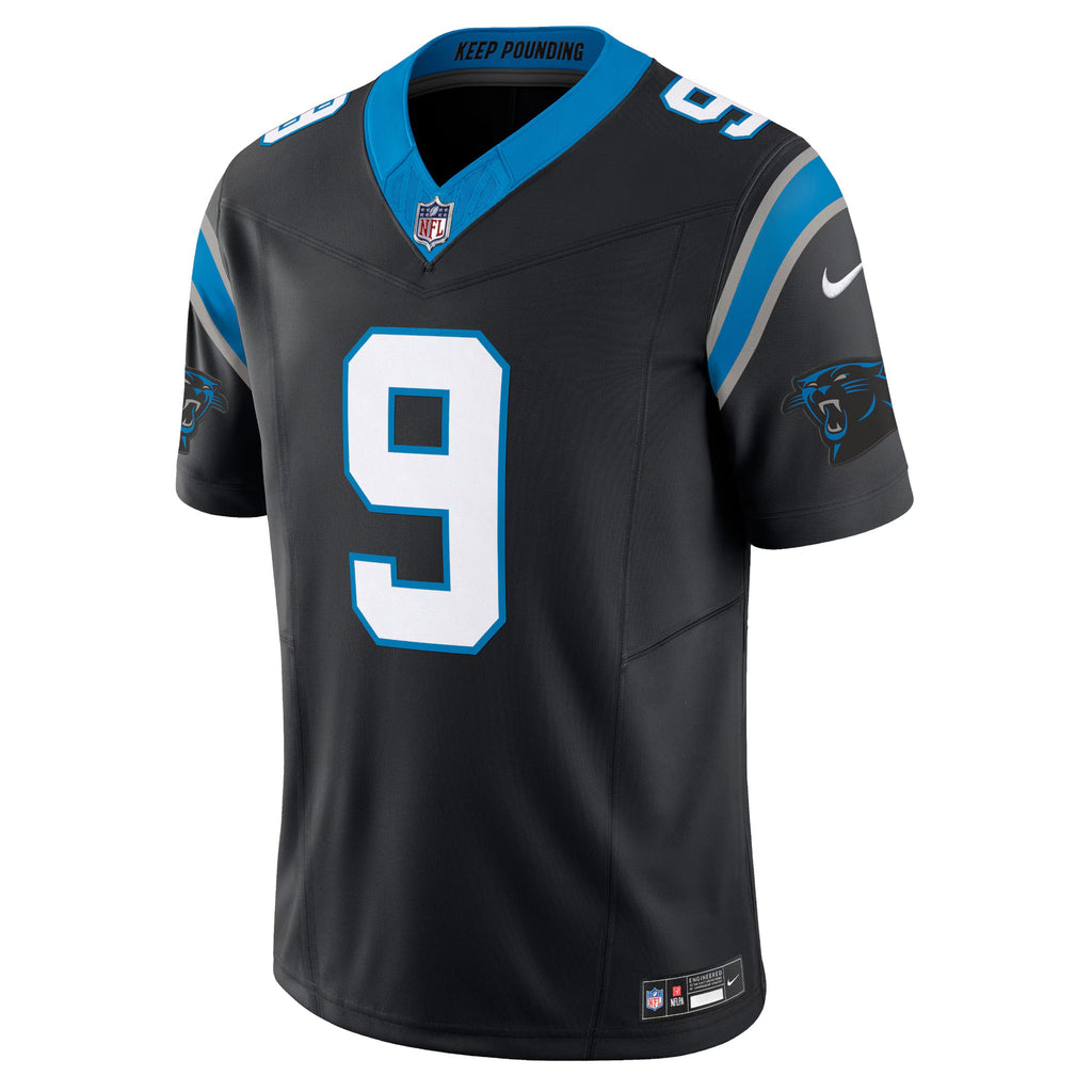 Carolina Panthers Bryce Young Black Vapor F.U.S.E. Limited Jersey