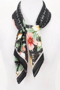 Vibrant Floral Print Bandana for Everyday Charm