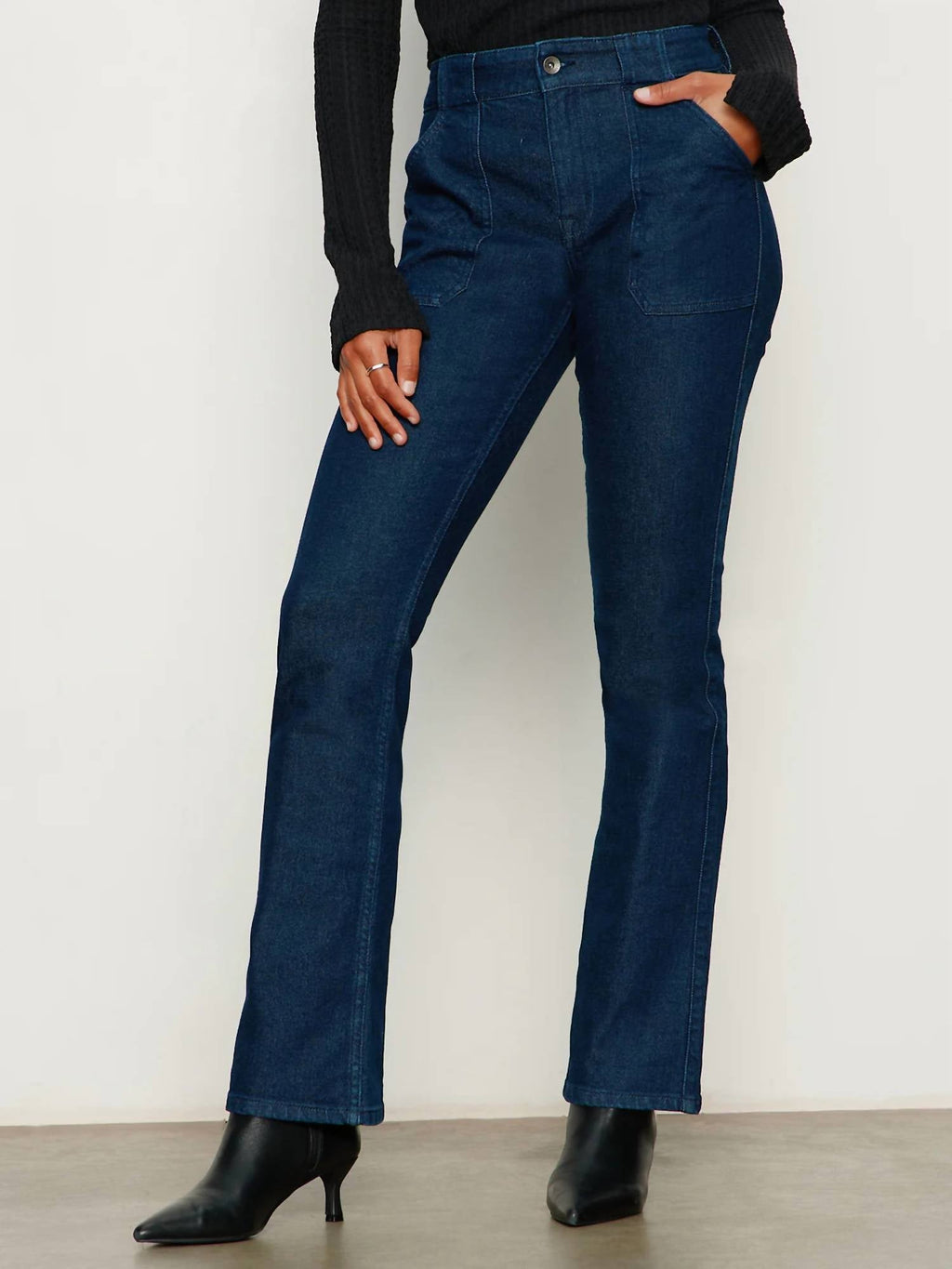 Hayden Bootcut Jeans In Plot Twist