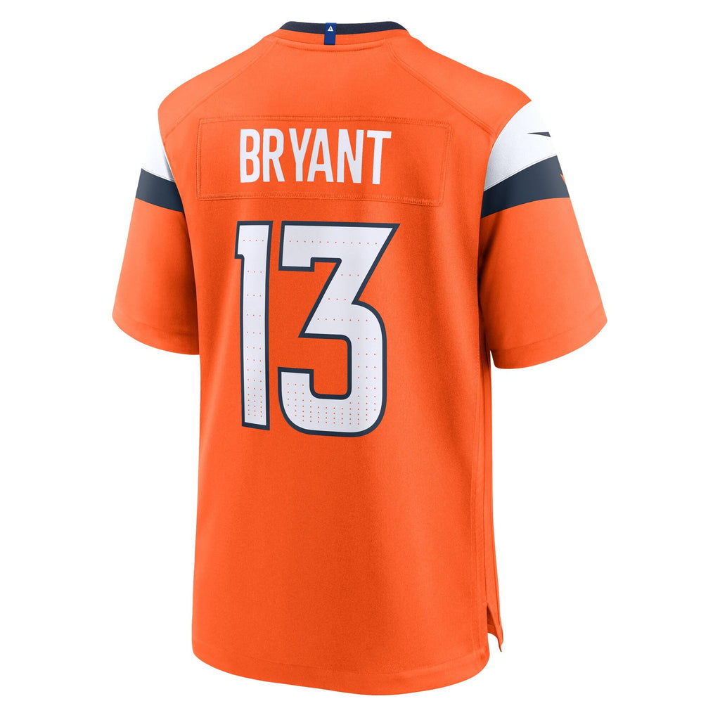 Denver Broncos Pat Bryant Orange Team Game Jersey