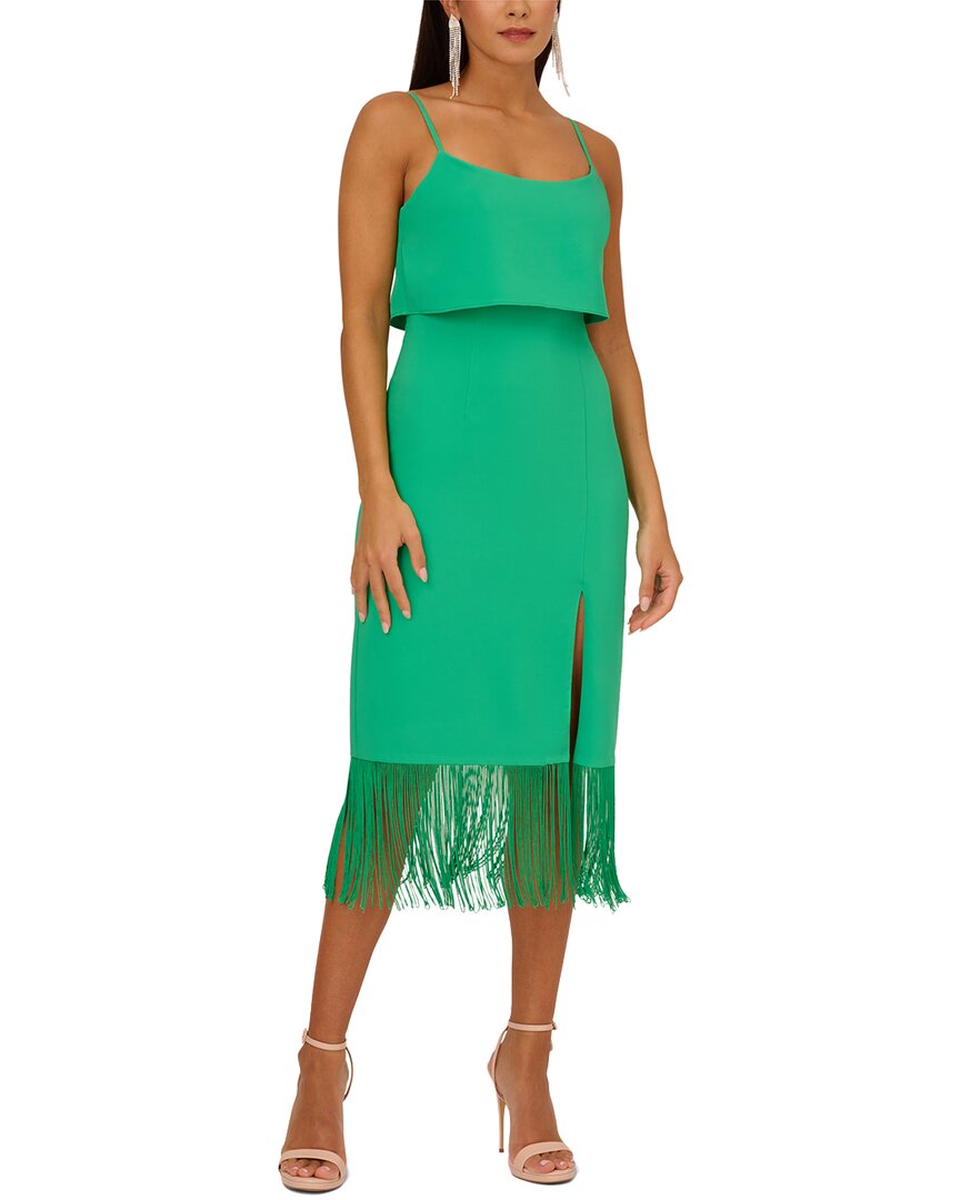 Adrianna by Adrianna Papell Eve Crepe Midi Dress