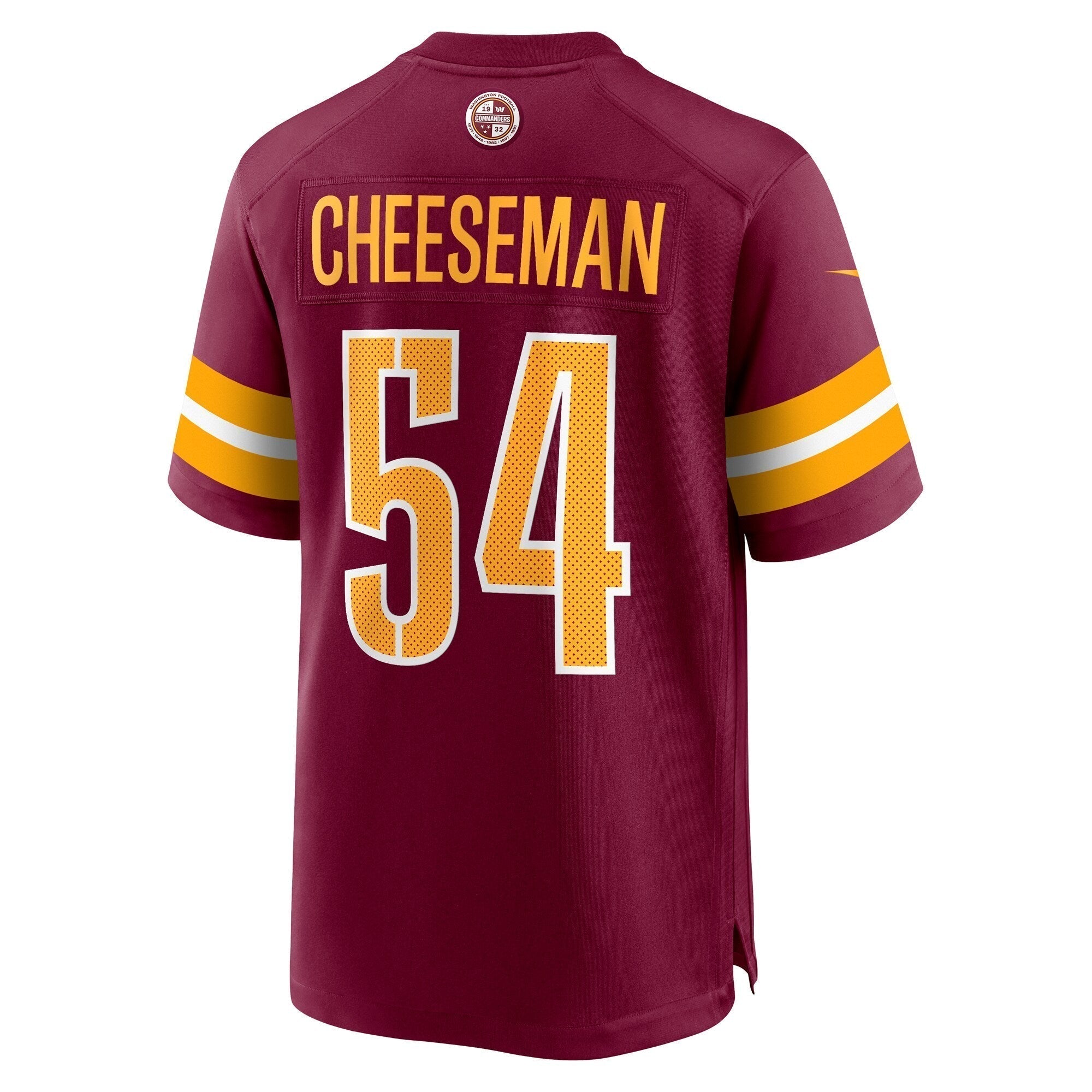 Camaron Cheeseman Washington Commanders Nike  Game Jersey -  Burgundy