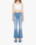 Weekender Fray Mid-Rise Flare Jeans In Ride Hard Live Louder