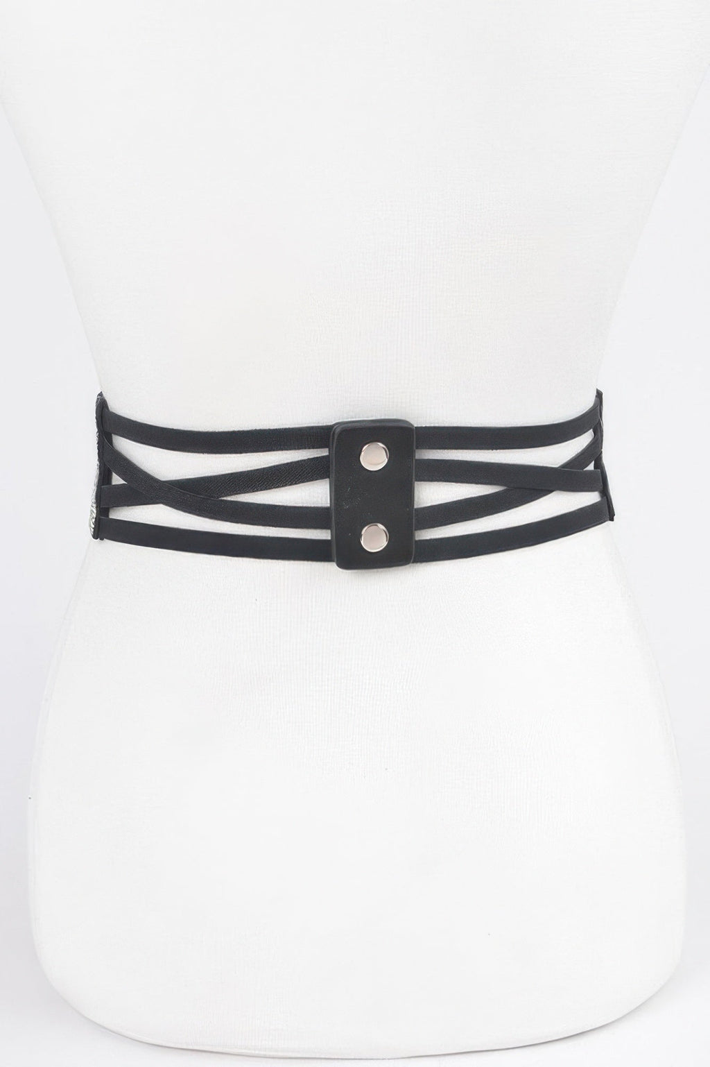 Rhinestone Corset Plus Size Elastic Belt