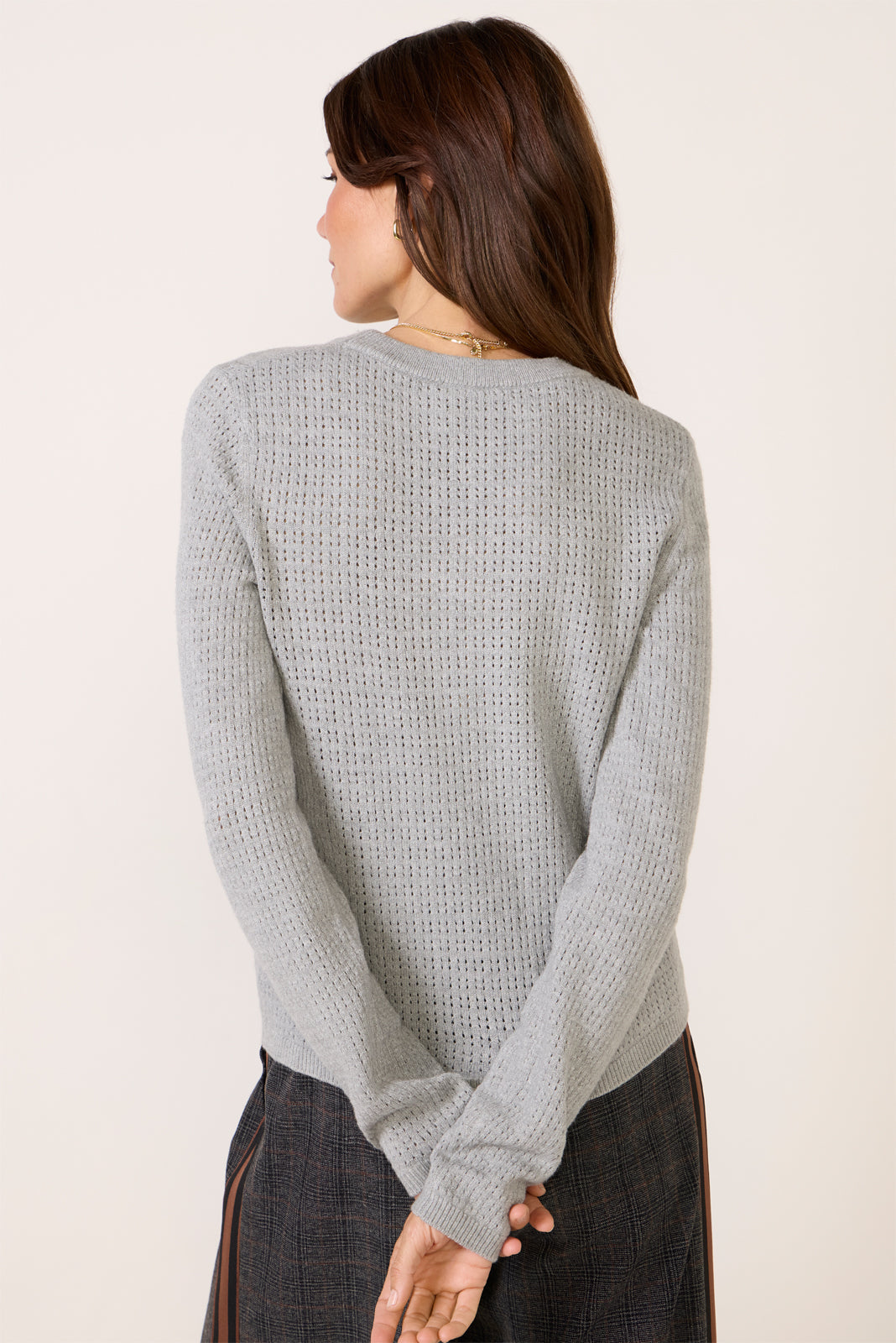 Women's Amanda Pointelle Sweater Top