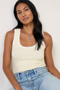 Women's Sirena Colorblocked Rib Tank Top