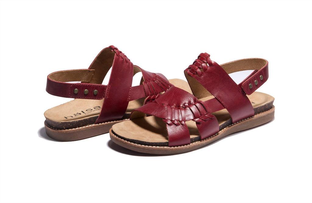 Women's Bella Sandals In Dark Red