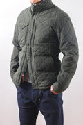 Quilted Tanker Jacket In Dark Loden