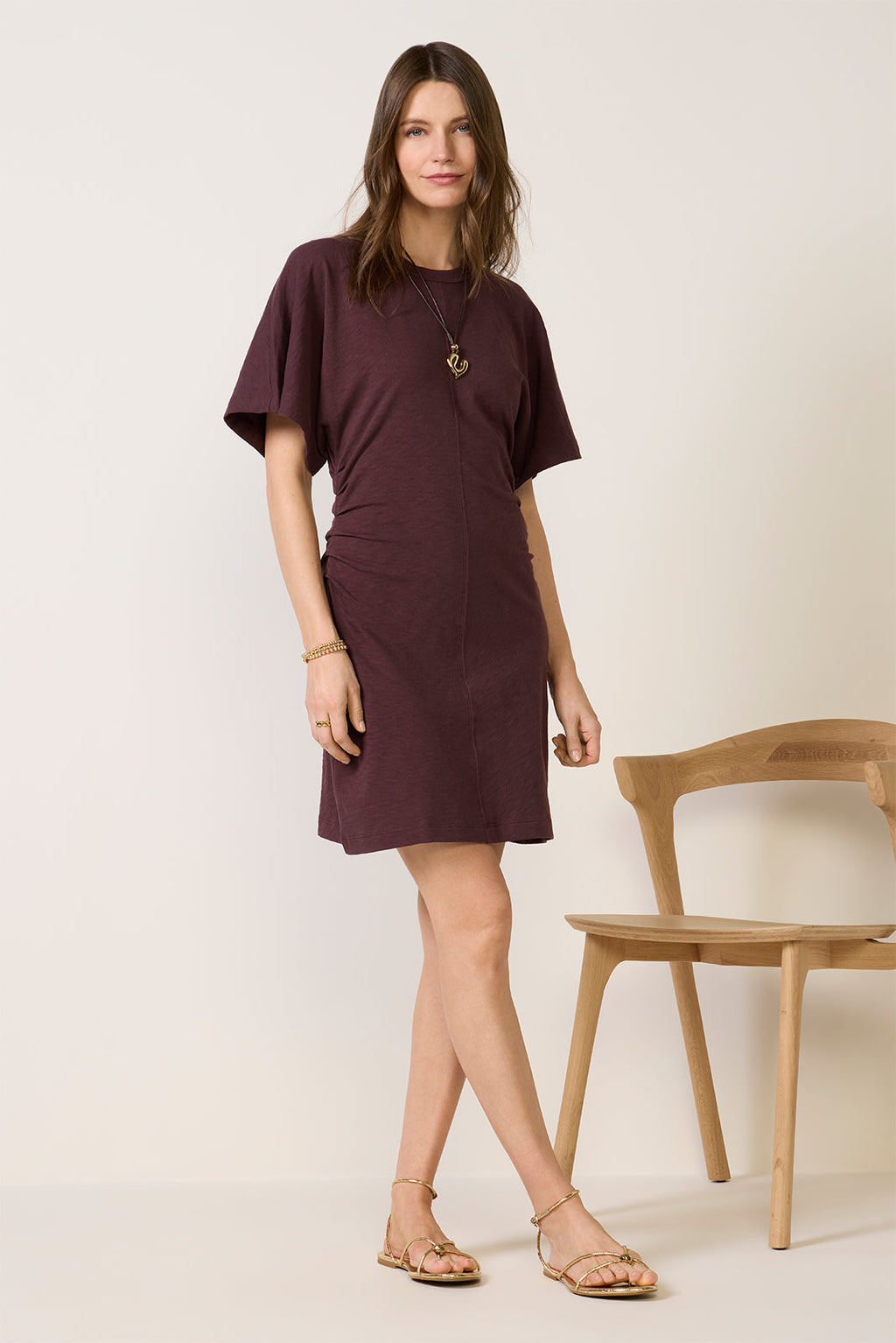 Women's Cam Ruched Mini Dress