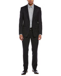 Zanetti 2pc Wool Suit with Flat Front Pant