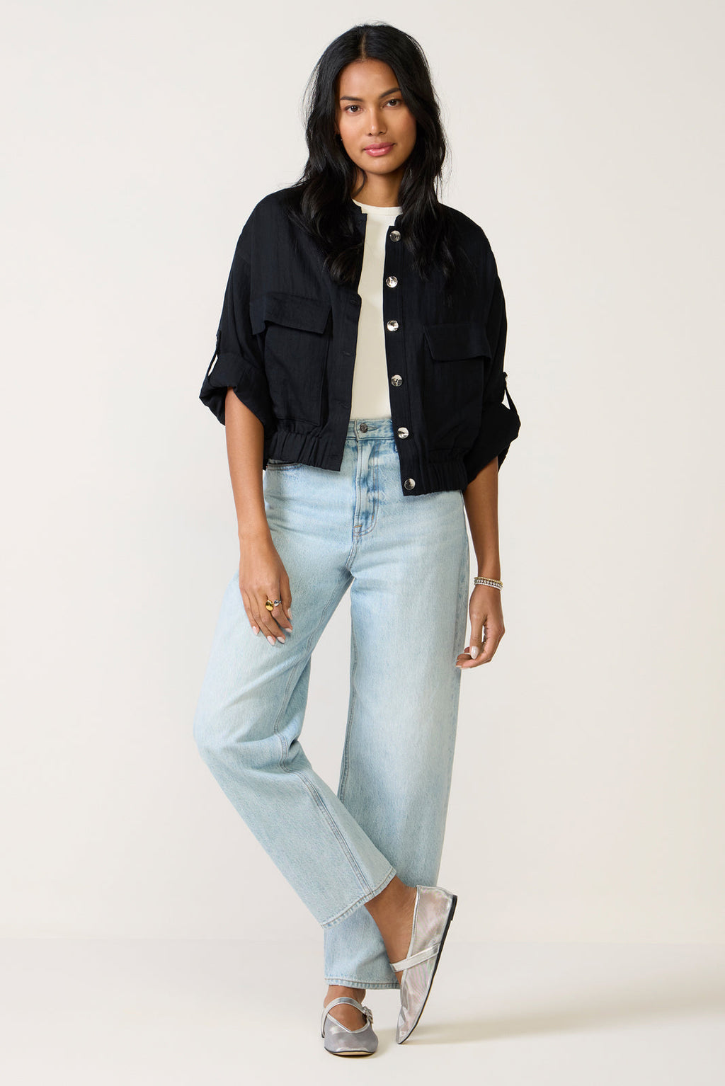 Women's Jessa Utility Bomber Jacket