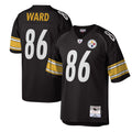 Pittsburgh Steelers Hines Ward Mitchell & Ness Black Legacy Replica Jersey