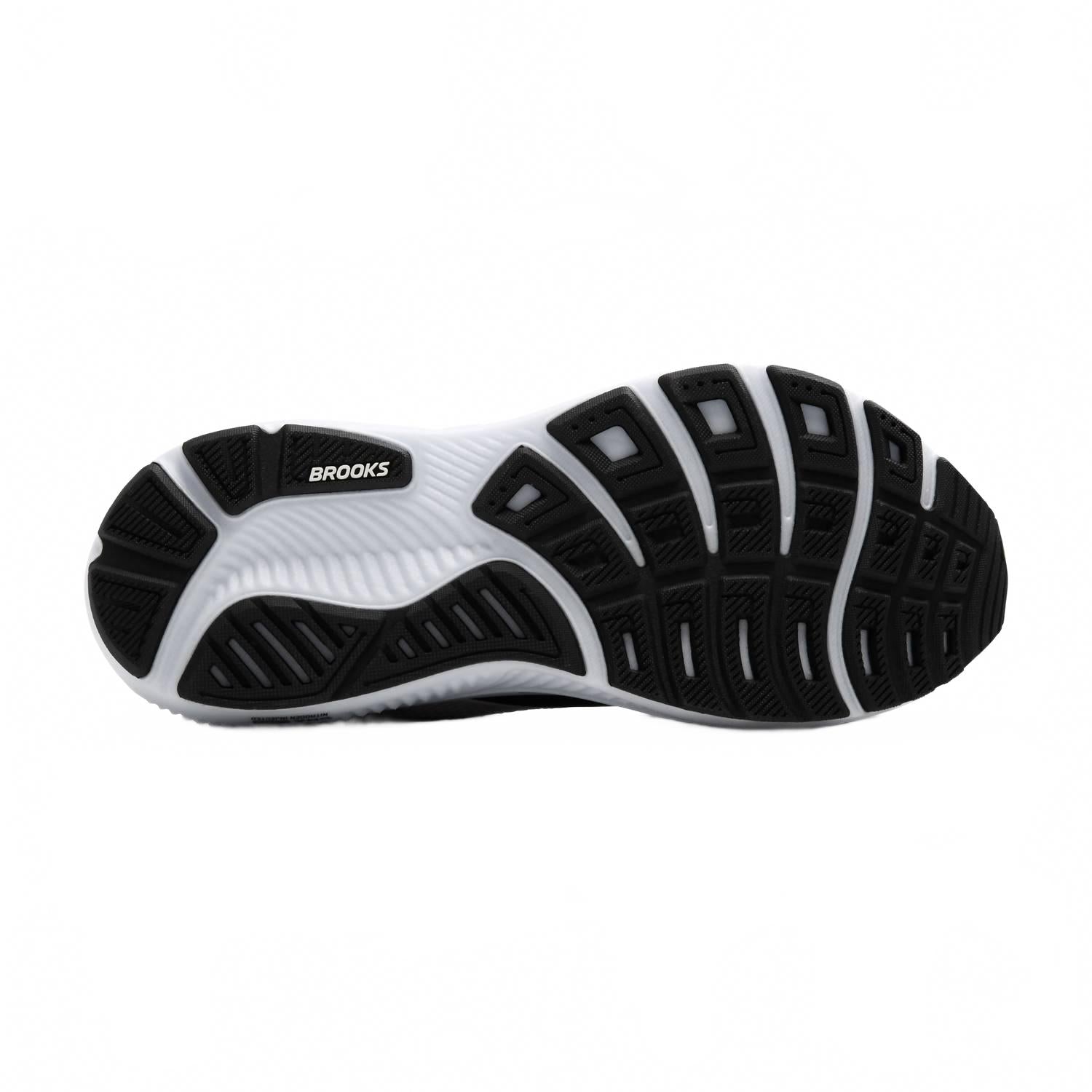 Men's Ghost 17 Running Shoes In Black/white