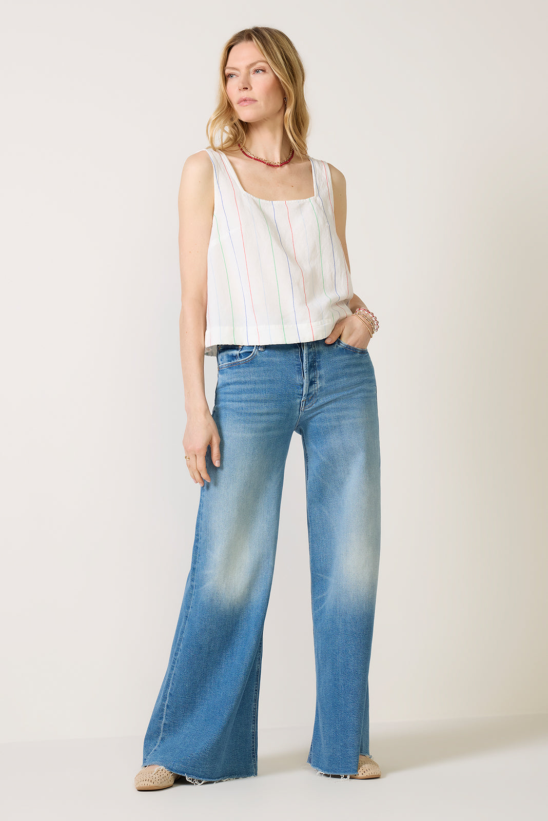 Women's Jules Linen Tank Top