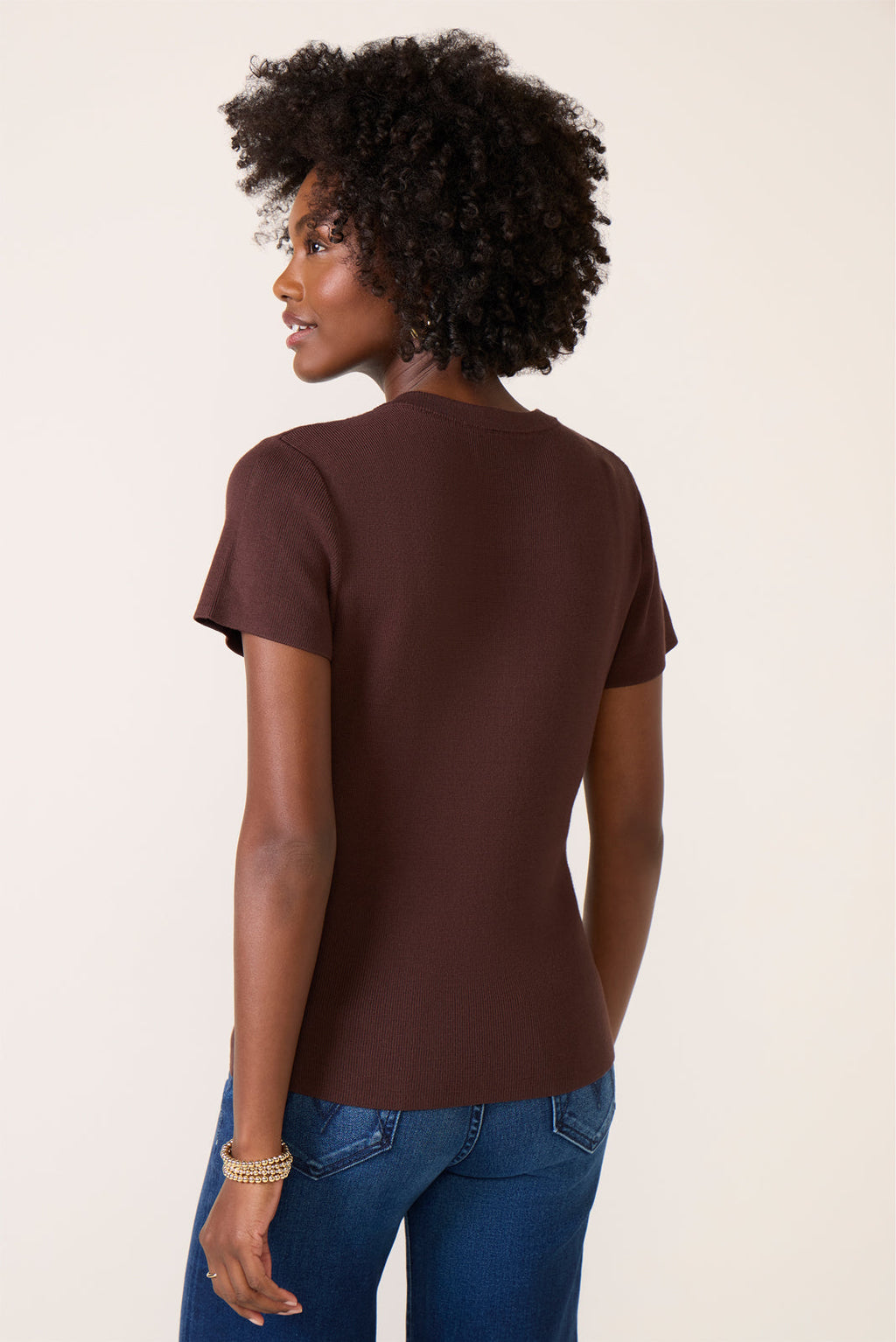 Women's Eden Button Front Sweater Top