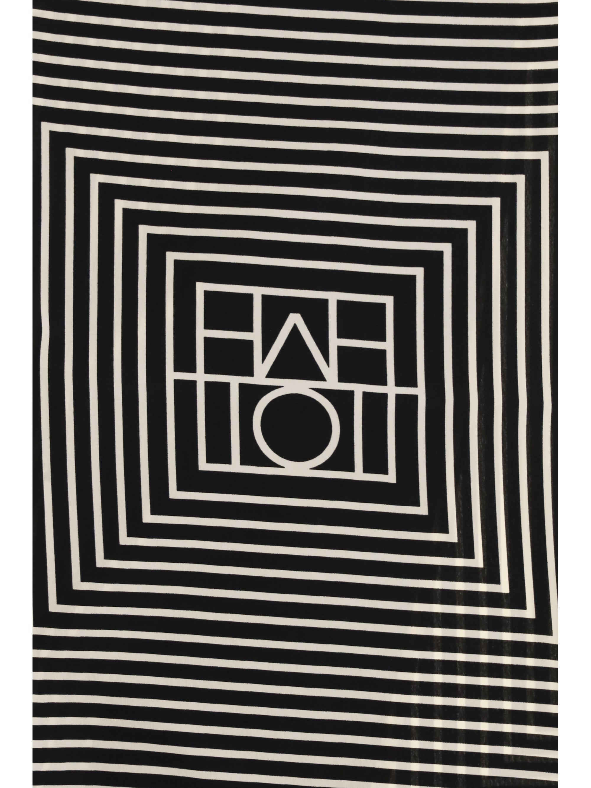 Toteme Women Monogram Silk Scarf