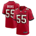 Tampa Bay Buccaneers Derrick Brooks Red 50th Season Team Game Jersey