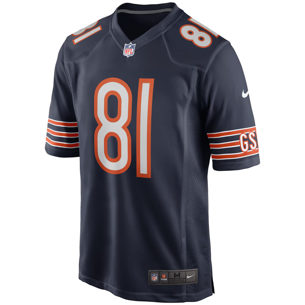 Chicago Bears Doug Atkins Navy Game Retired Player Jersey