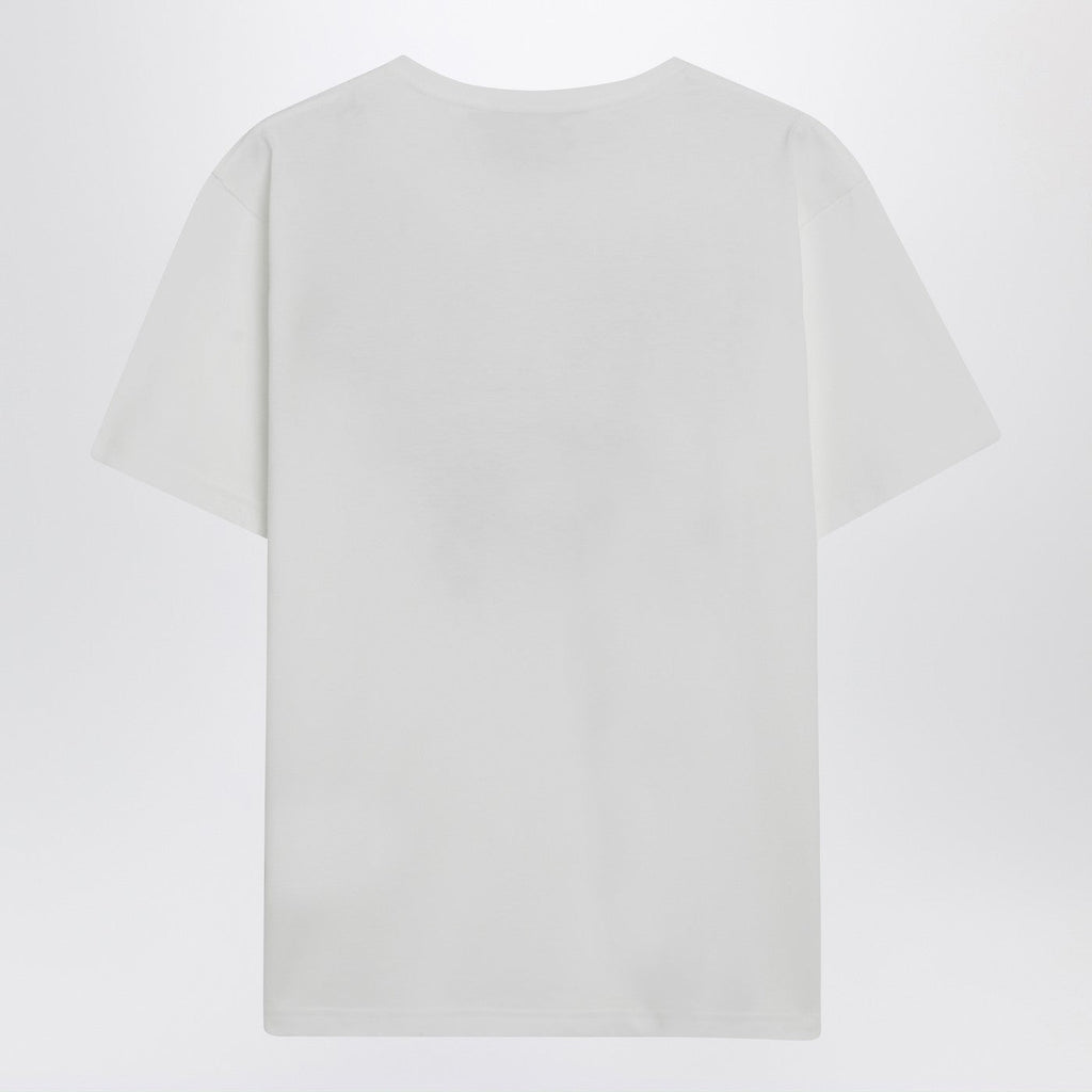 Valentino Ivory T-Shirt With Panther Print Women