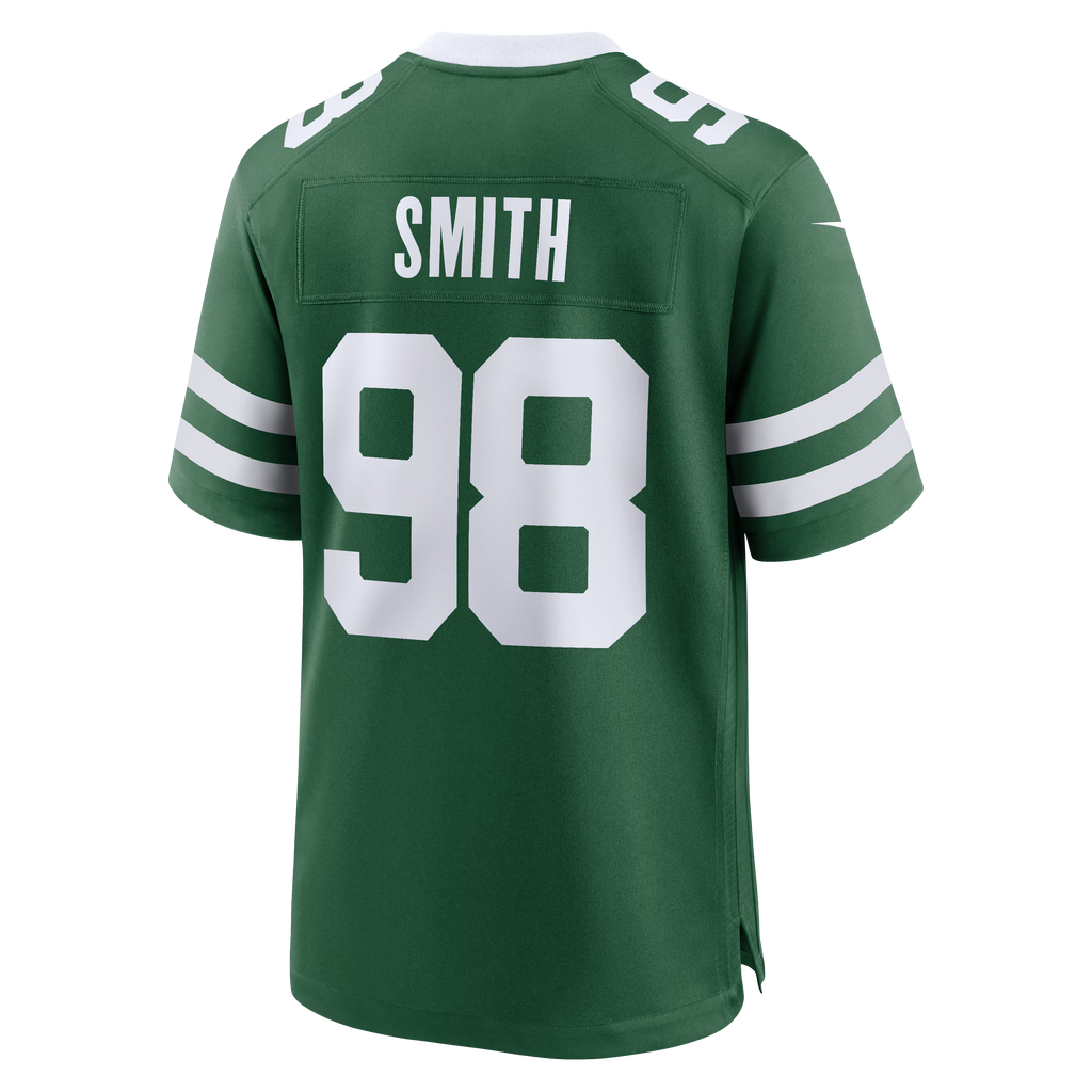 New York Jets Mazi Smith Legacy Green Team Game Jersey