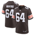 Cleveland Browns Thayer Munford Brown Team Game Jersey