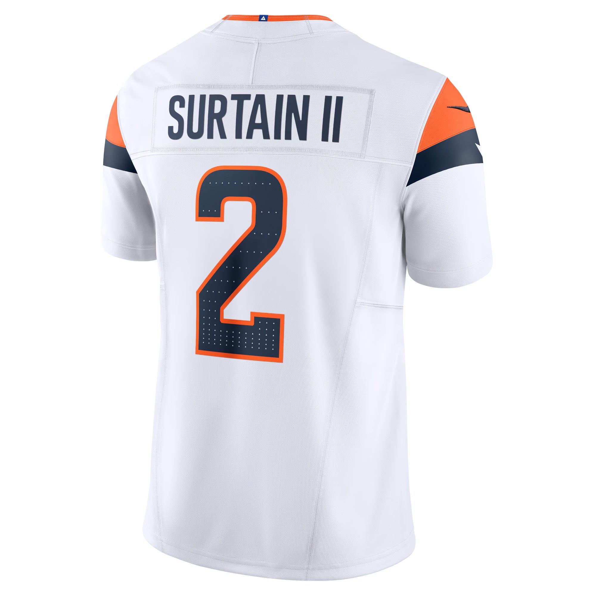 Denver Broncos Patrick Surtain II White Mile High Collection Vapor F.U.S.E. Limited Jersey