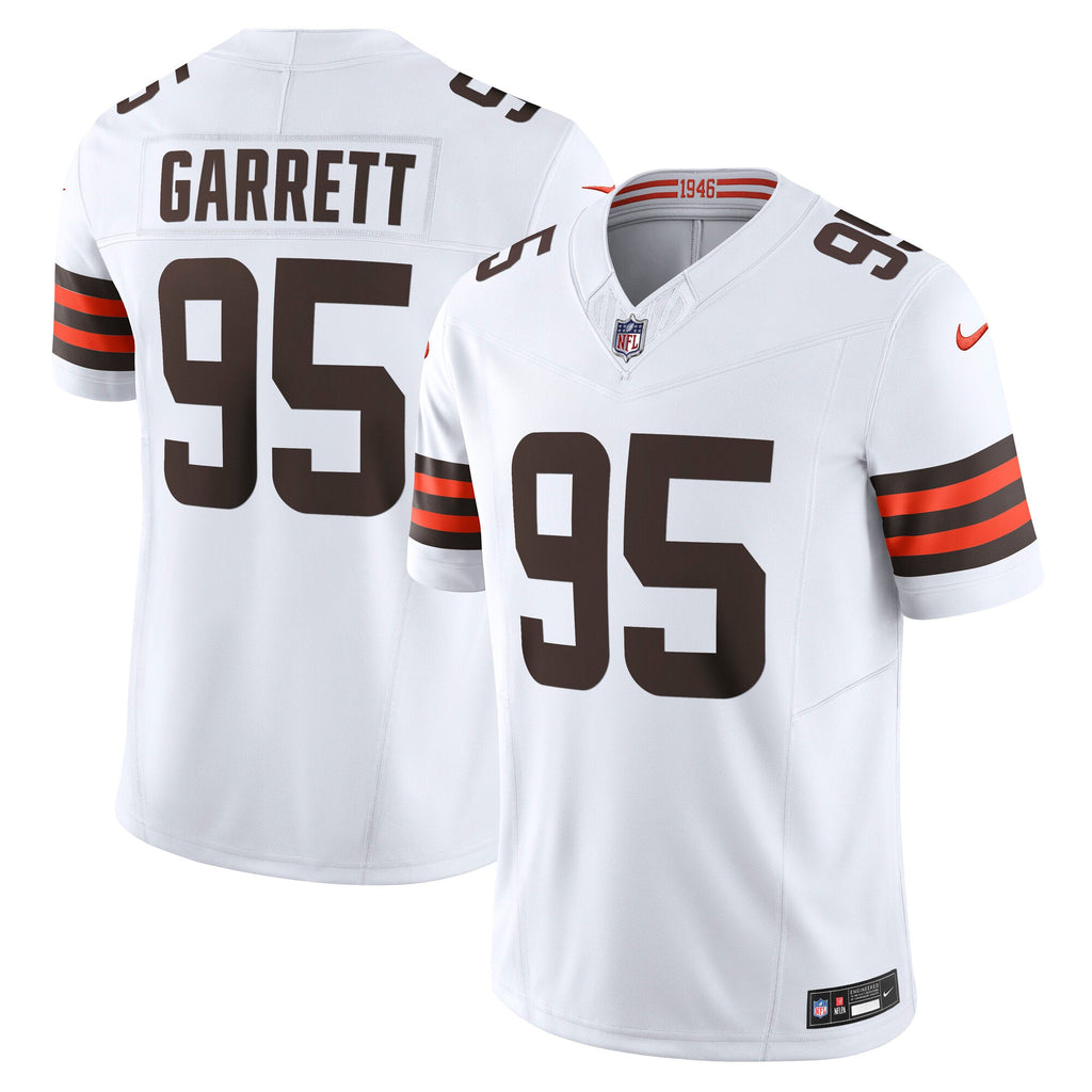 Cleveland Browns Myles Garrett White Vapor F.U.S.E. Limited Jersey