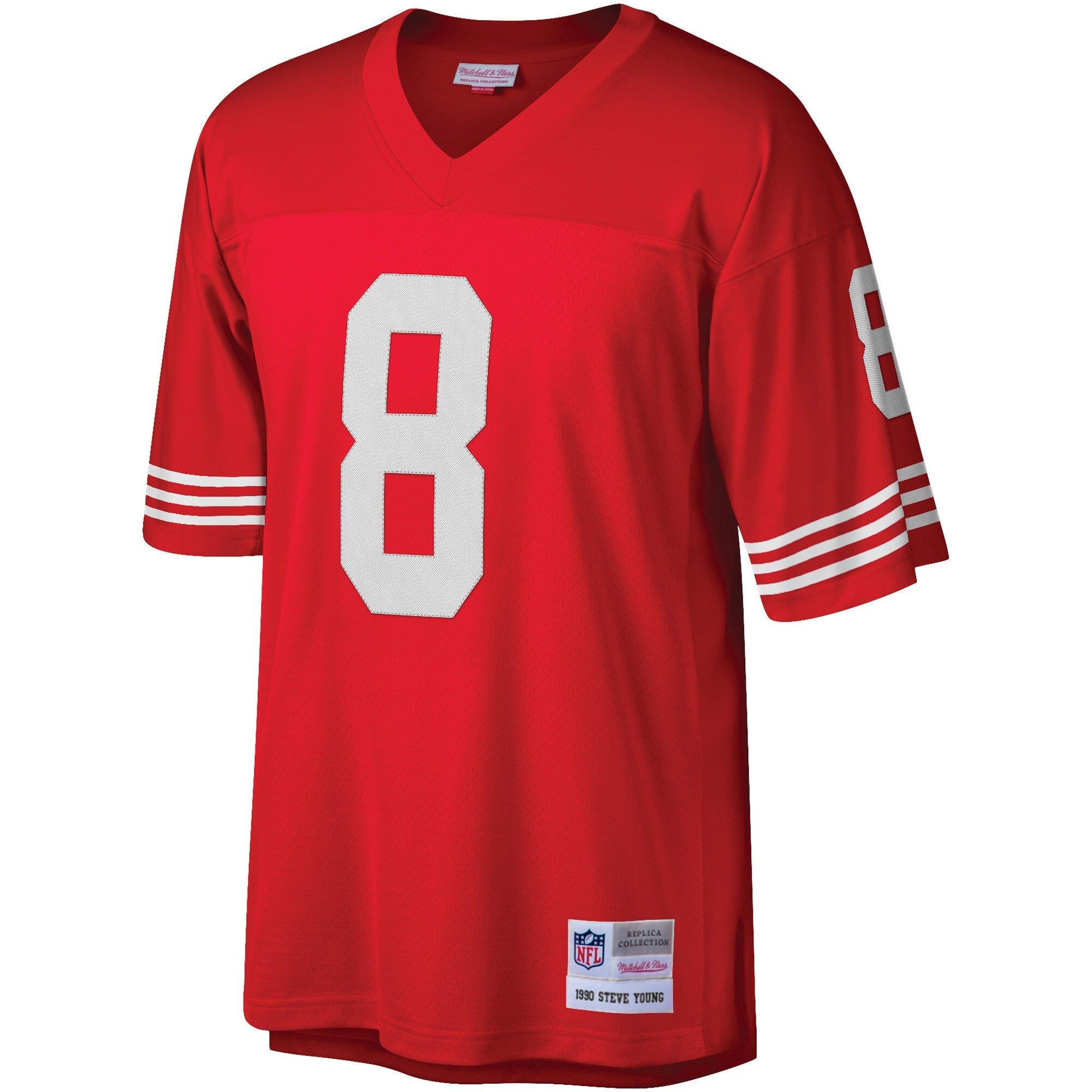 San Francisco 49ers Steve Young Mitchell & Ness Scarlet Legacy Replica Jersey