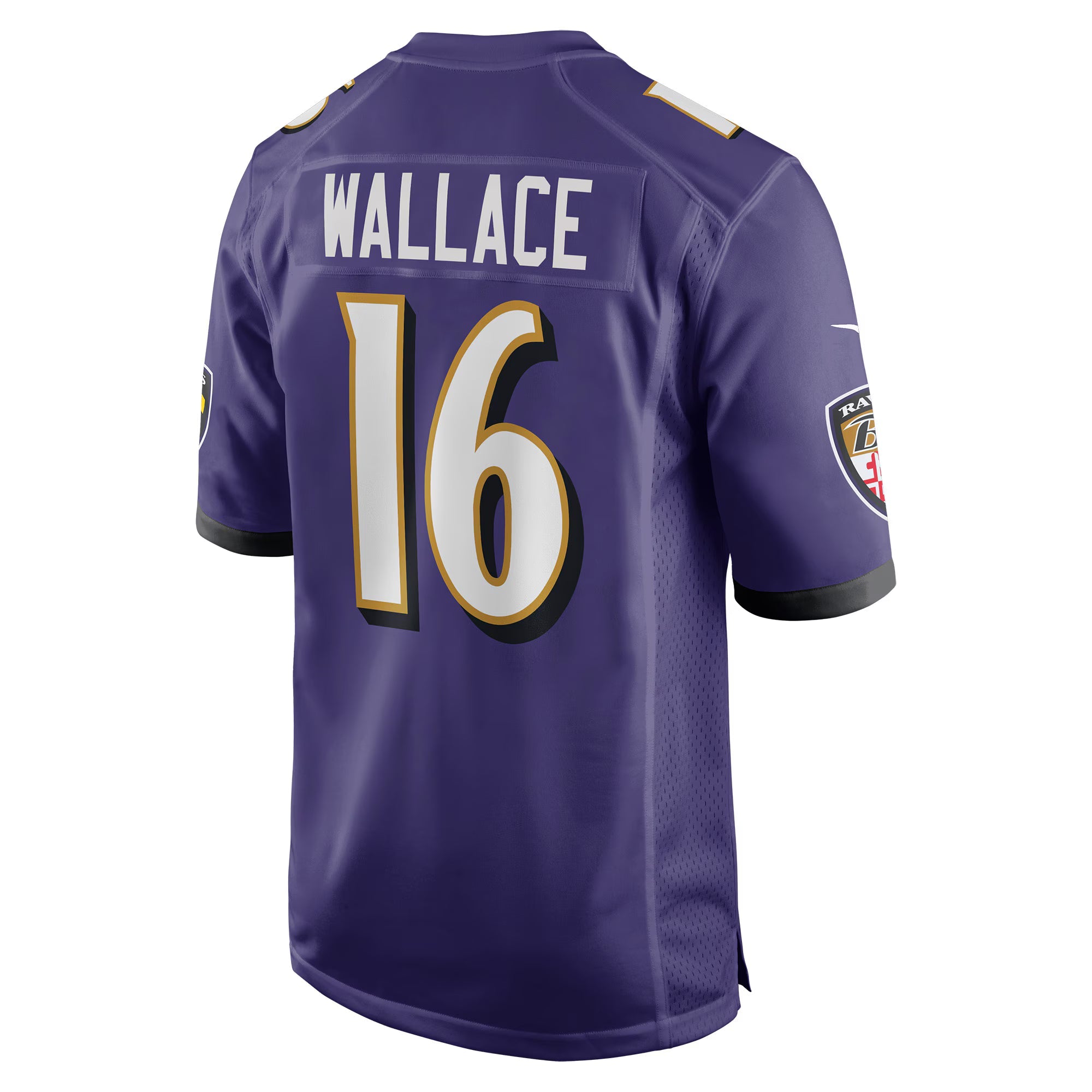 Baltimore Ravens Tylan Wallace Purple Game Jersey