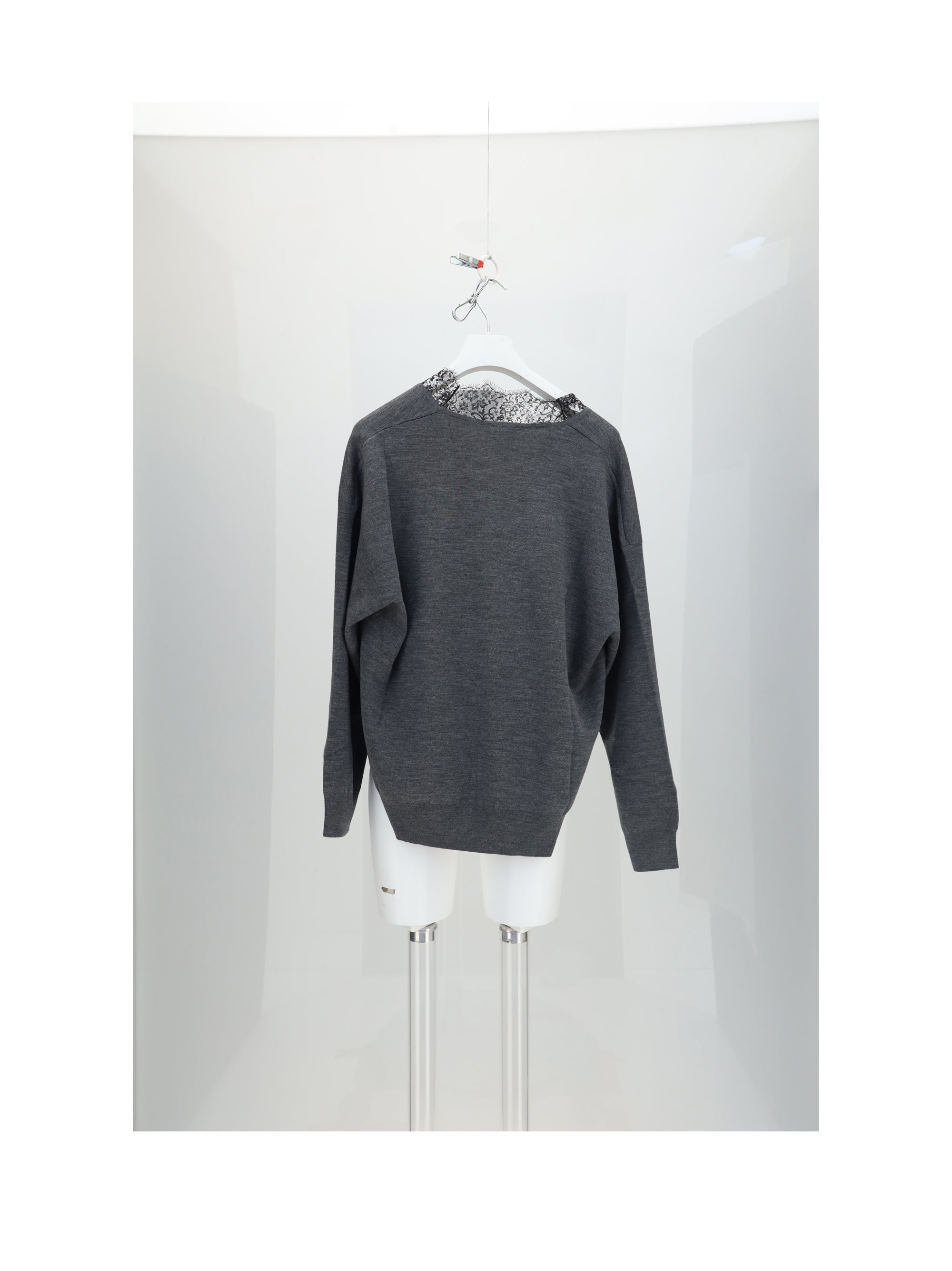 Dior Women Knit Con Pizzo