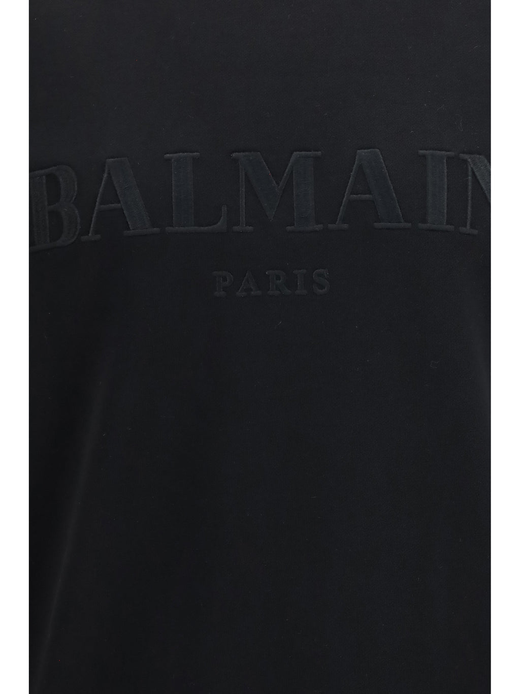 Balmain Men Vintage Embroidered Logo Sweatshirt