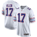 Buffalo Bills Josh Allen White Alternate Game Player Jersey