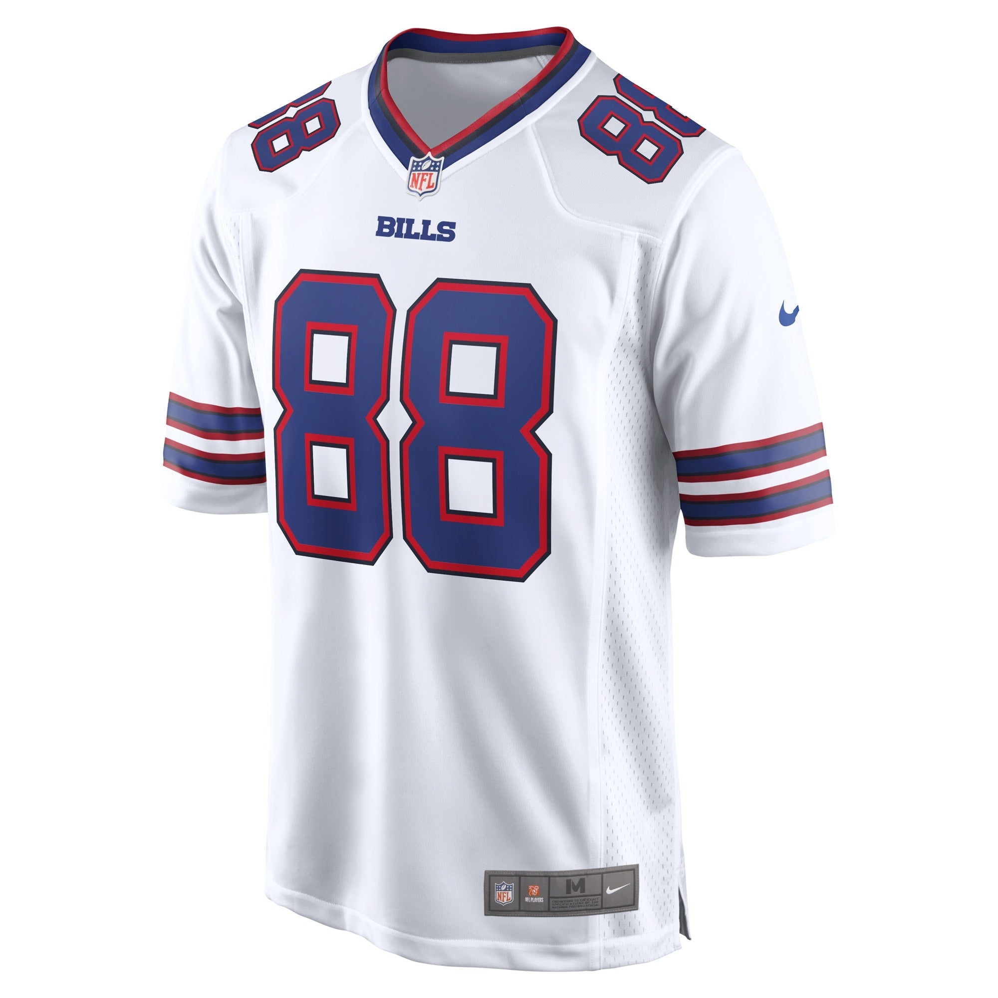 Buffalo Bills Dawson Knox White Away Game Player Jersey