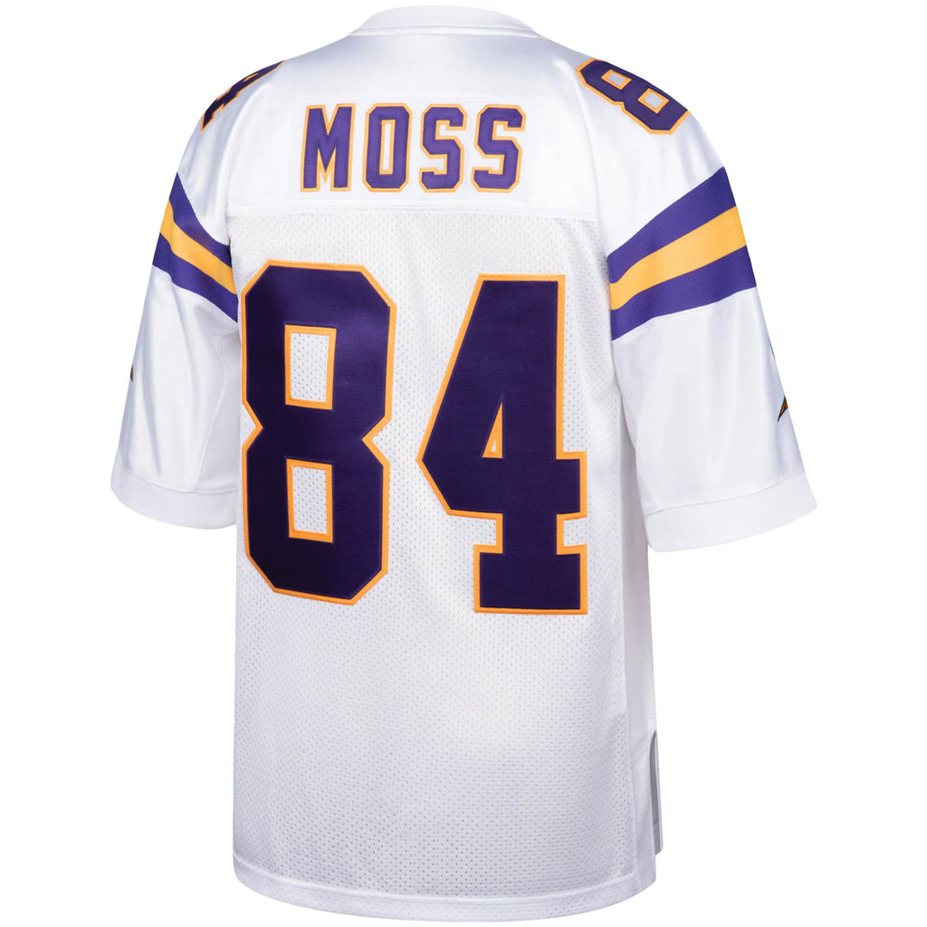 Minnesota Vikings 2000 Randy Moss Mitchell & Ness White Authentic Throwback Retired Player Jersey