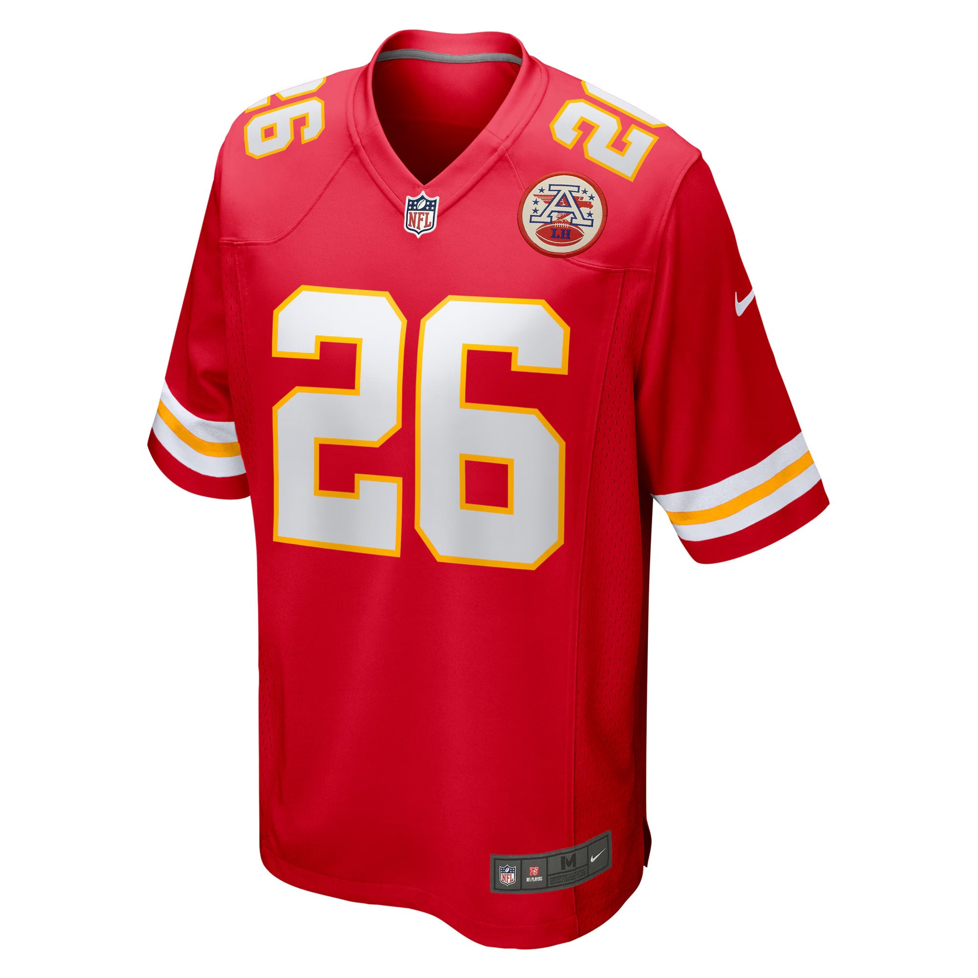 Kansas City Chiefs Deon Bush Red Game Player Jersey