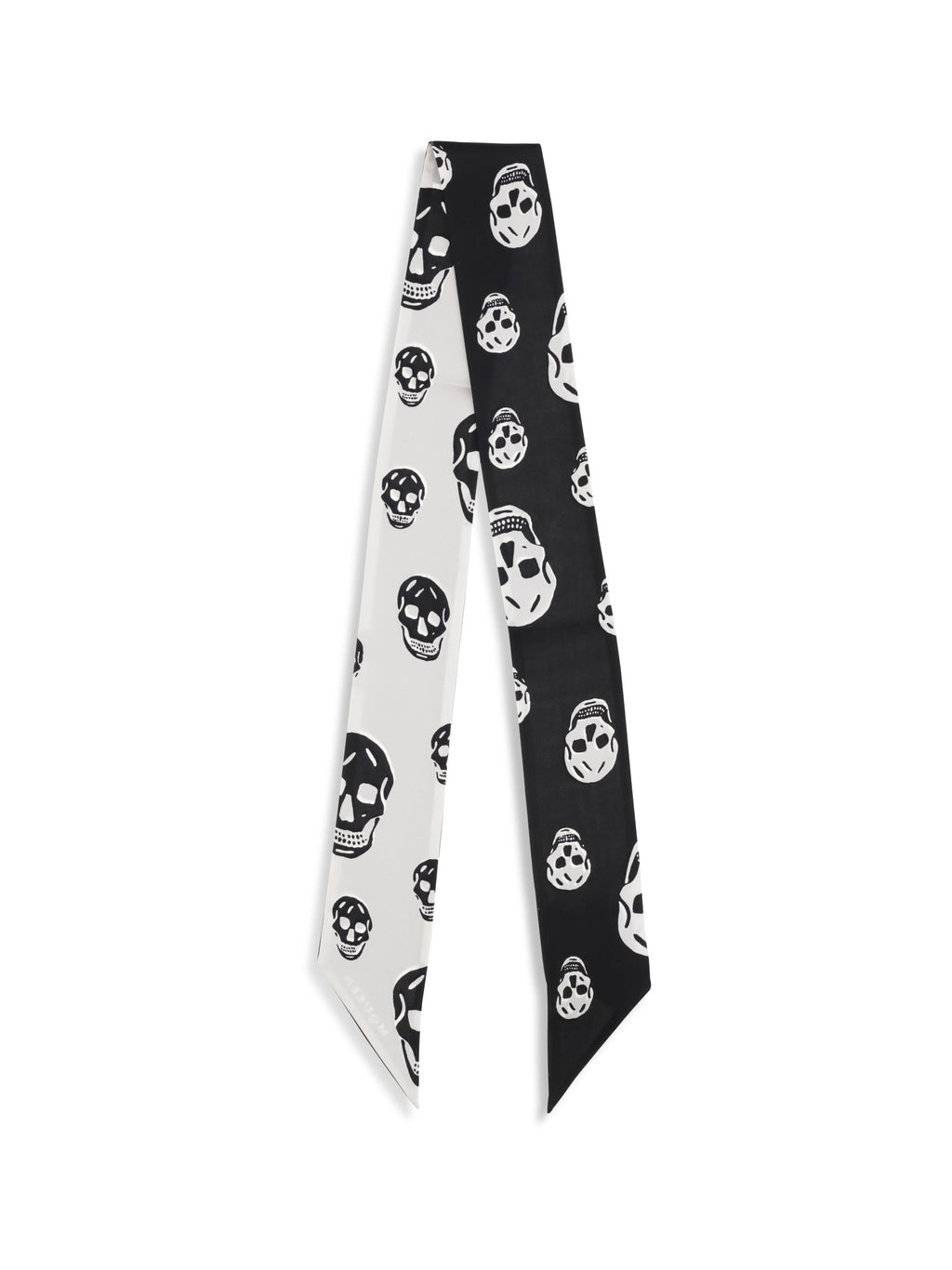 Alexander Mcqueen Women Skull Ribbon Scarf