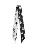 Alexander Mcqueen Women Skull Ribbon Scarf