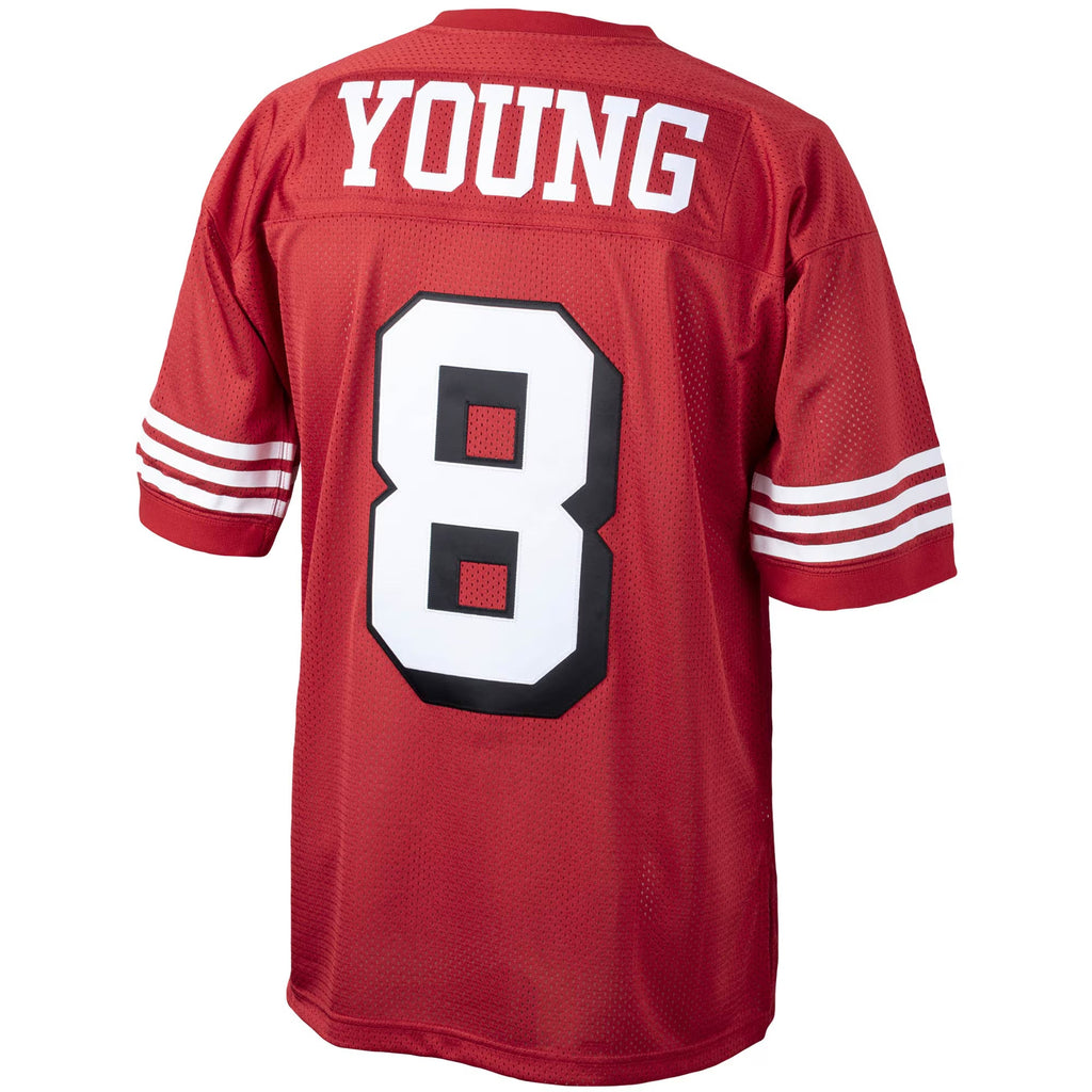 San Francisco 49ers 1994 Steve Young Mitchell & Ness Scarlet Authentic Throwback Retired Player Jersey