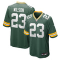 Green Bay Packers Emanuel Wilson Green Team Game Jersey