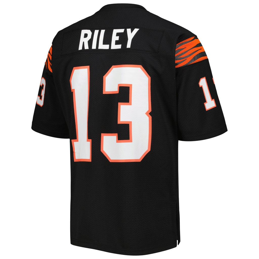 Cincinnati Bengals 1981 Ken Riley Mitchell & Ness Black Authentic Throwback Retired Player Jersey