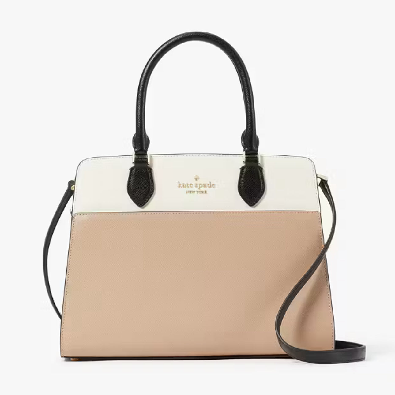 NWT Kate Spade Madison Medium Leather Satchel/Crossbody