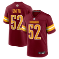 Washington Commanders Preston Smith Burgundy Team Game Jersey