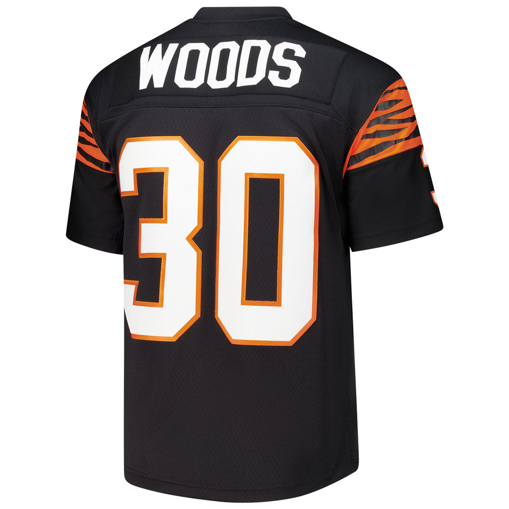 Cincinnati Bengals Ickey Woods Mitchell & Ness Black 1988 Legacy Replica Jersey