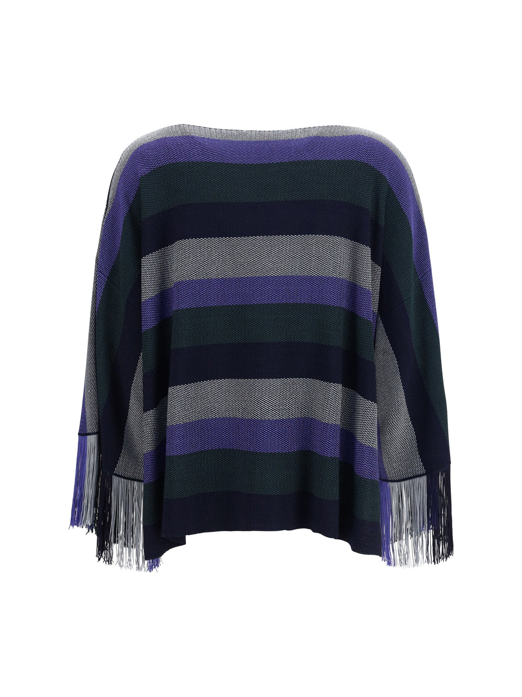 Giorgio Armani Women Asv Viscose Fringe Sweater