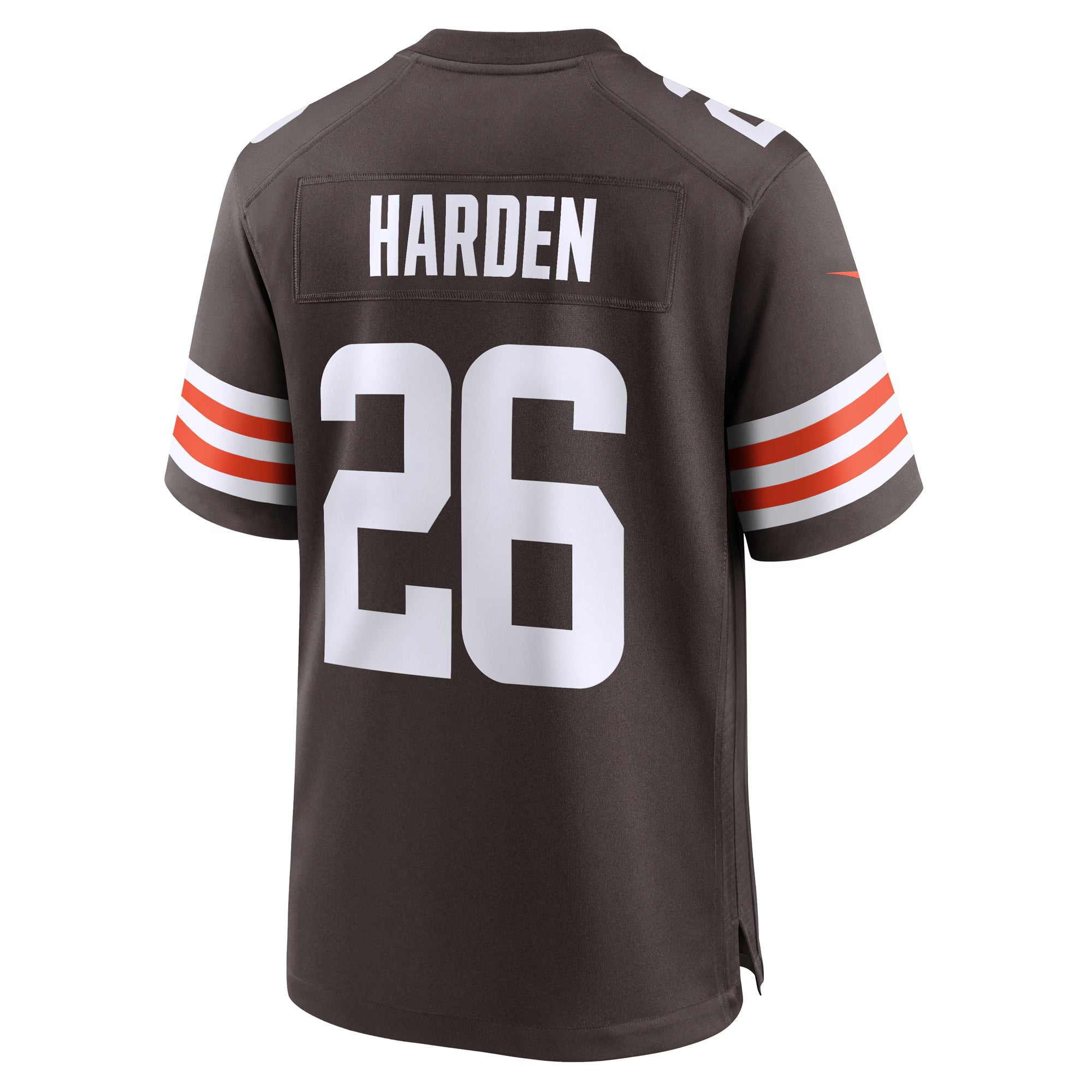 Cleveland Browns Myles Harden Brown Team Game Jersey