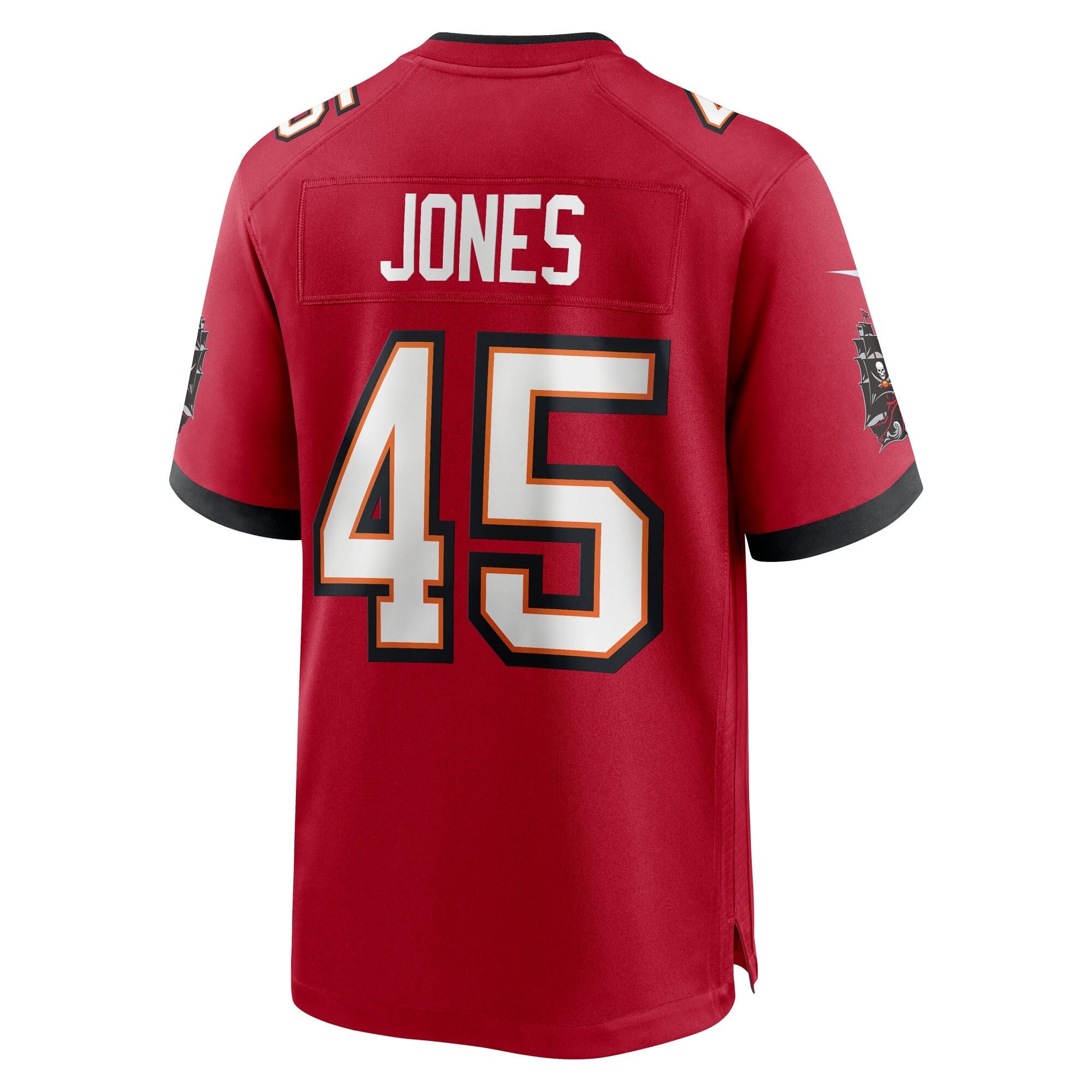 Tampa Bay Buccaneers Deion Jones Red Team Game Jersey