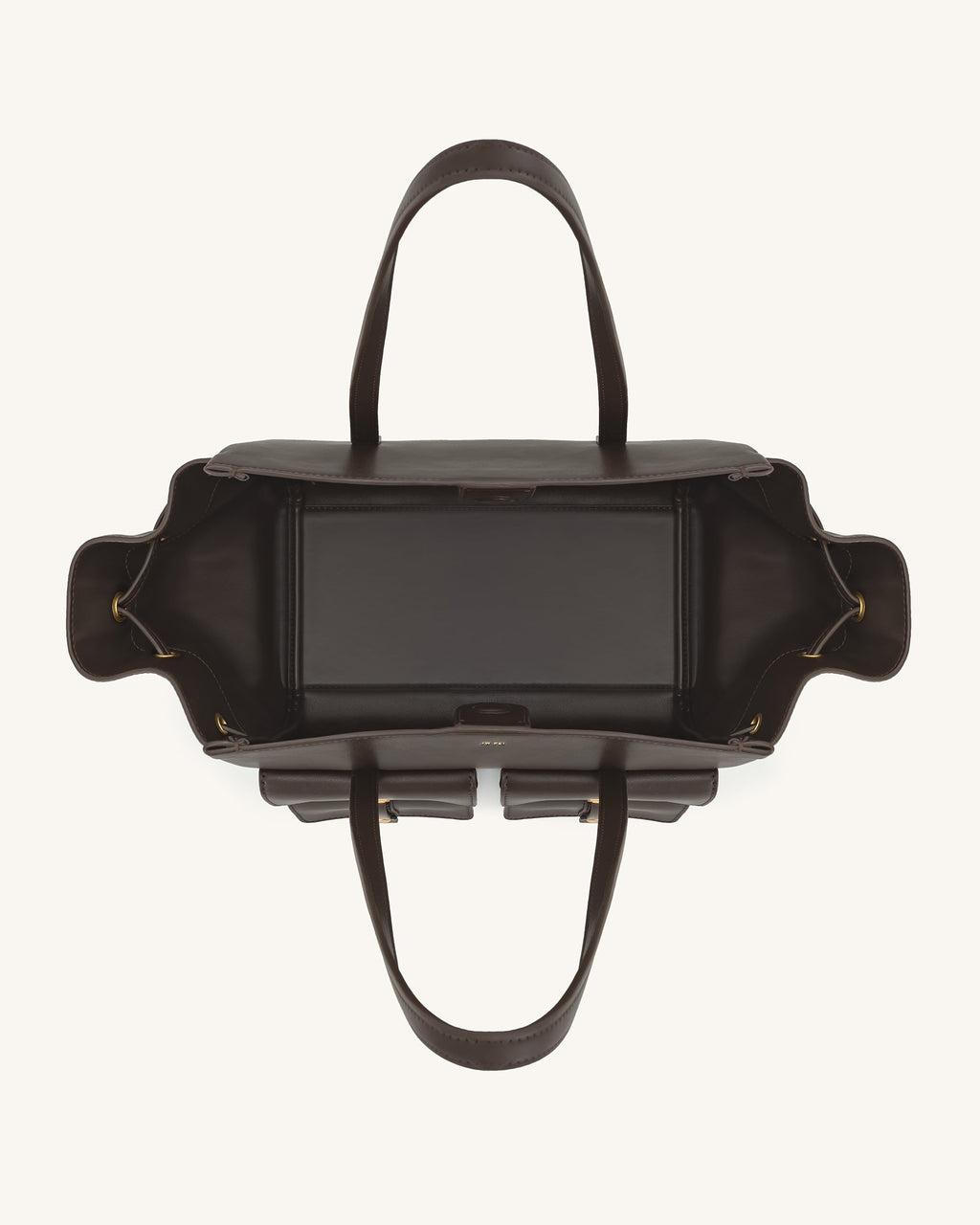 Linda Tote Bag - Dark Brown