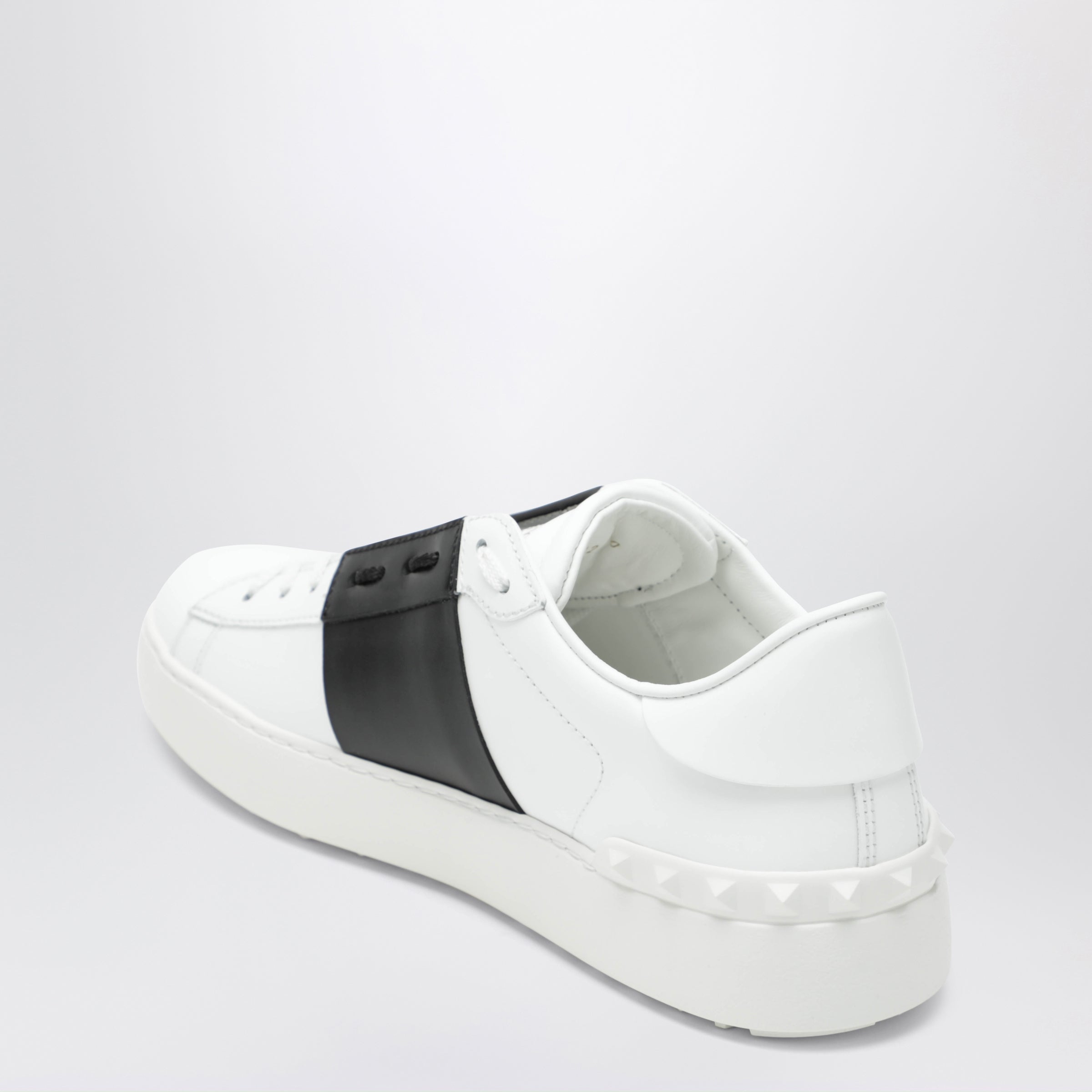 Valentino Garavani Open Sneakers In White/Black Men
